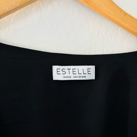 Estelle Azalea Black Floral Midi Dress - Picture 6 of 12